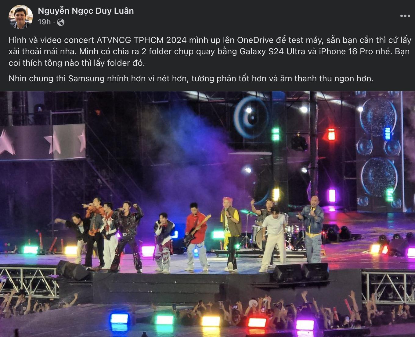 Fan Việt dùng Galaxy S25 Ultra quay concert quá “nét”, đến G-Dragon cũng phải lấy video đăng story Instagram- Ảnh 4. Fan Việt dùng Galaxy S25 Ultra quay concert quá “nét”, đến G-Dragon cũng phải lấy video đăng story Instagram- Ảnh 4.