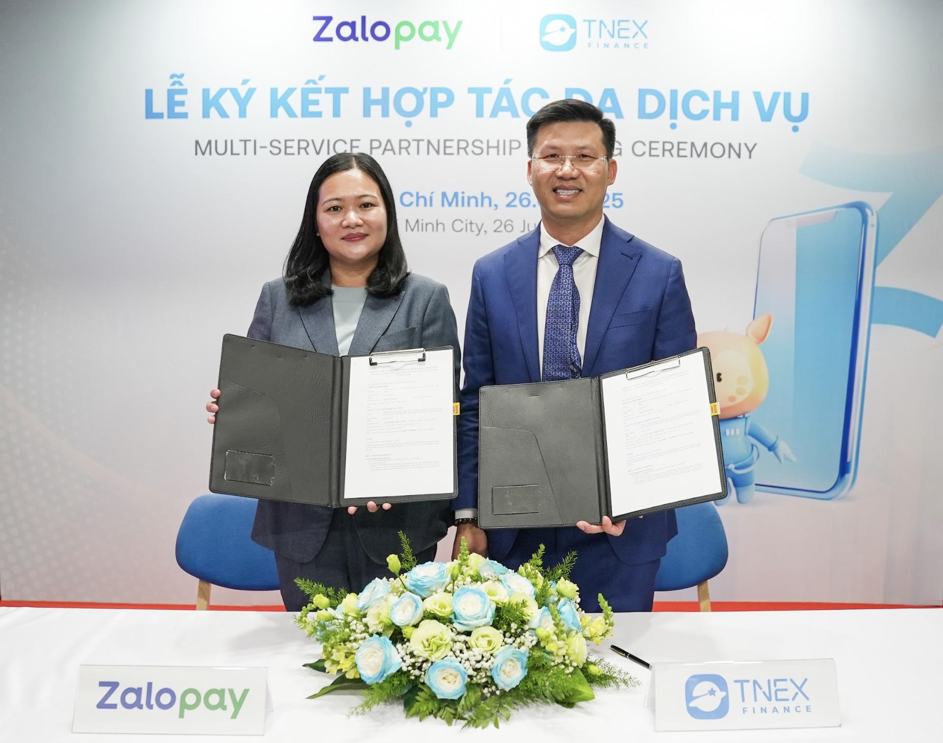 TNEX Finance cùng ZaloPay nâng tầm trải nghiệm tài chính số cho người Việt- Ảnh 1. TNEX Finance cùng ZaloPay nâng tầm trải nghiệm tài chính số cho người Việt- Ảnh 1.