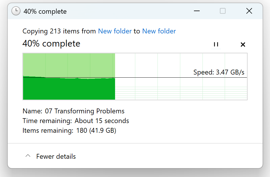 Trải nghiệm nhanh Kingston FURY Renegade G5: NVMe PCIe 5.0 siêu tốc cho nhu cầu siêu cấp- Ảnh 11. A screenshot of a computer AI-generated content may be incorrect.