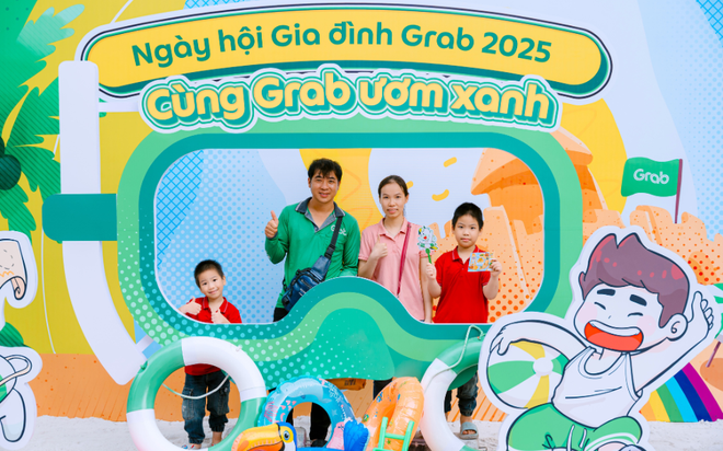 Hàng trăm gia đình đối tác tham gia Ngày hội gia đình Grab 2025: Vỡ òa cảm xúc tình thân- Ảnh 1. Hàng trăm gia đình đối tác tham gia Ngày hội gia đình Grab 2025: Vỡ òa cảm xúc tình thân- Ảnh 1.