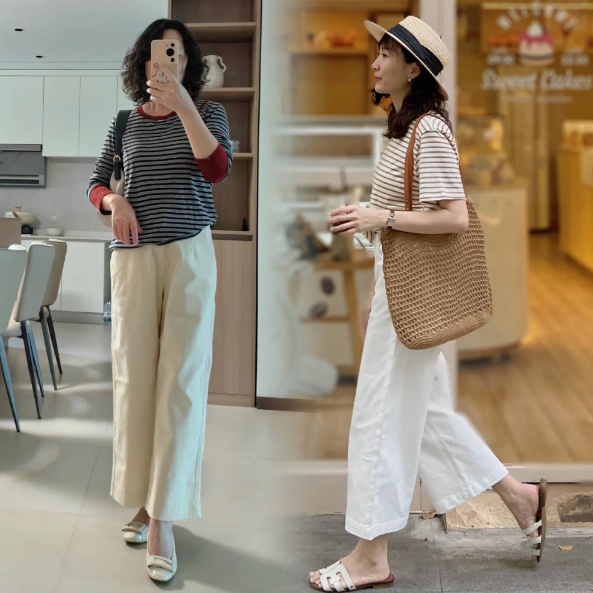 50 tuổi vẫn mặc đẹp xuất sắc: Bỏ qua lo âu nhan sắc, học ngay 3 công thức phối đồ MÙA HÈ cho phụ nữ khí chất ngời ngời- Ảnh 8. 50 tuổi vẫn mặc đẹp xuất sắc: Bỏ qua lo âu nhan sắc, học ngay 3 công thức phối đồ MÙA HÈ cho phụ nữ khí chất ngời ngời- Ảnh 8.