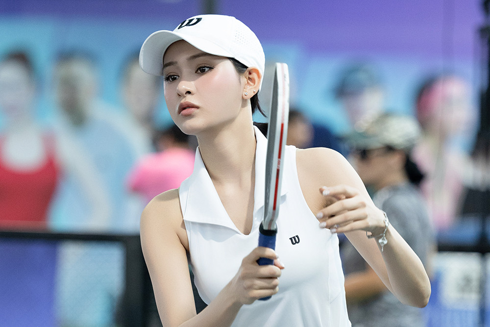 Hiền Hồ và Ngọc Trinh chơi pickleball: Ai hot hơn?- Ảnh 6.