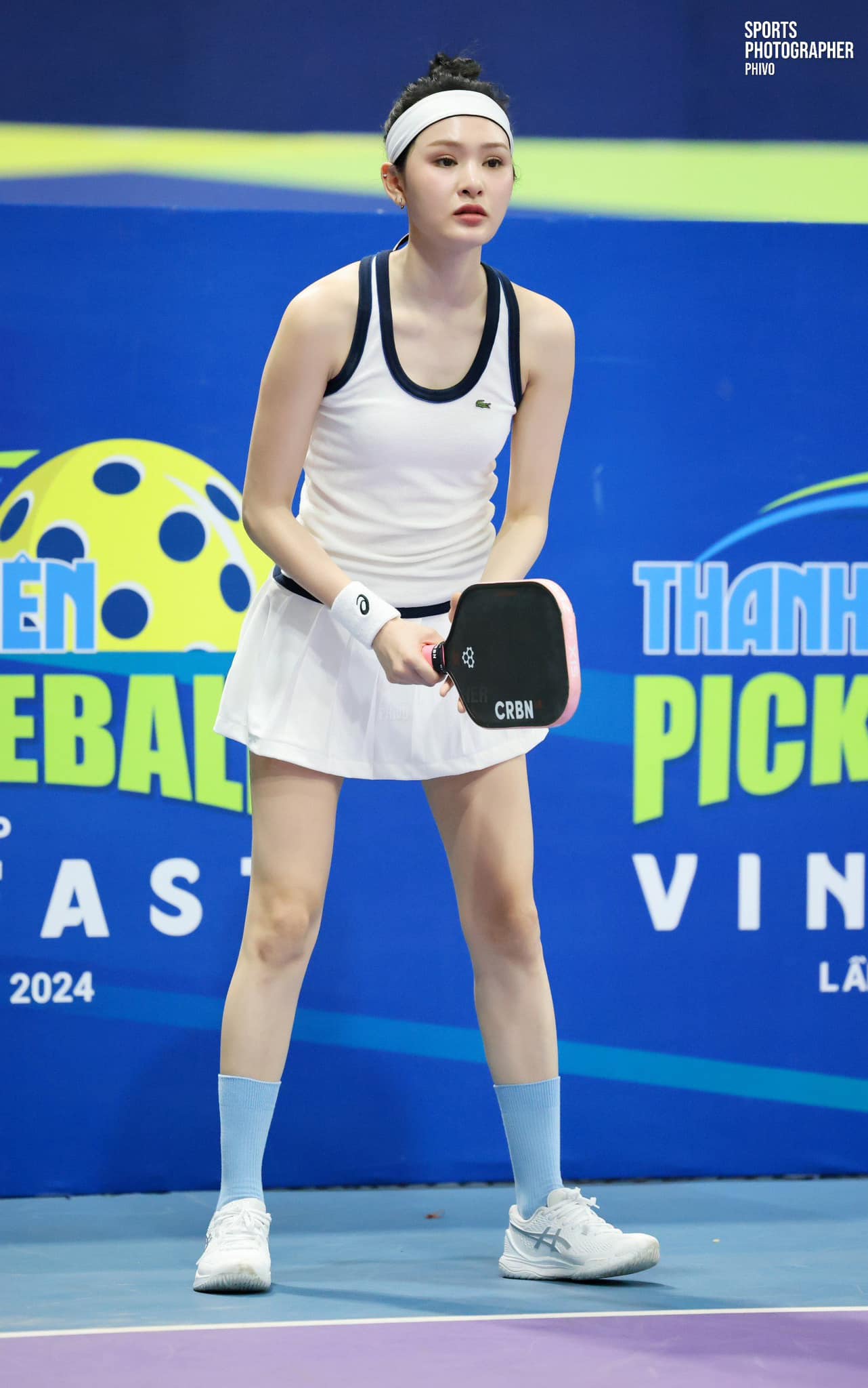 Hiền Hồ và Ngọc Trinh chơi pickleball: Ai hot hơn?- Ảnh 7.