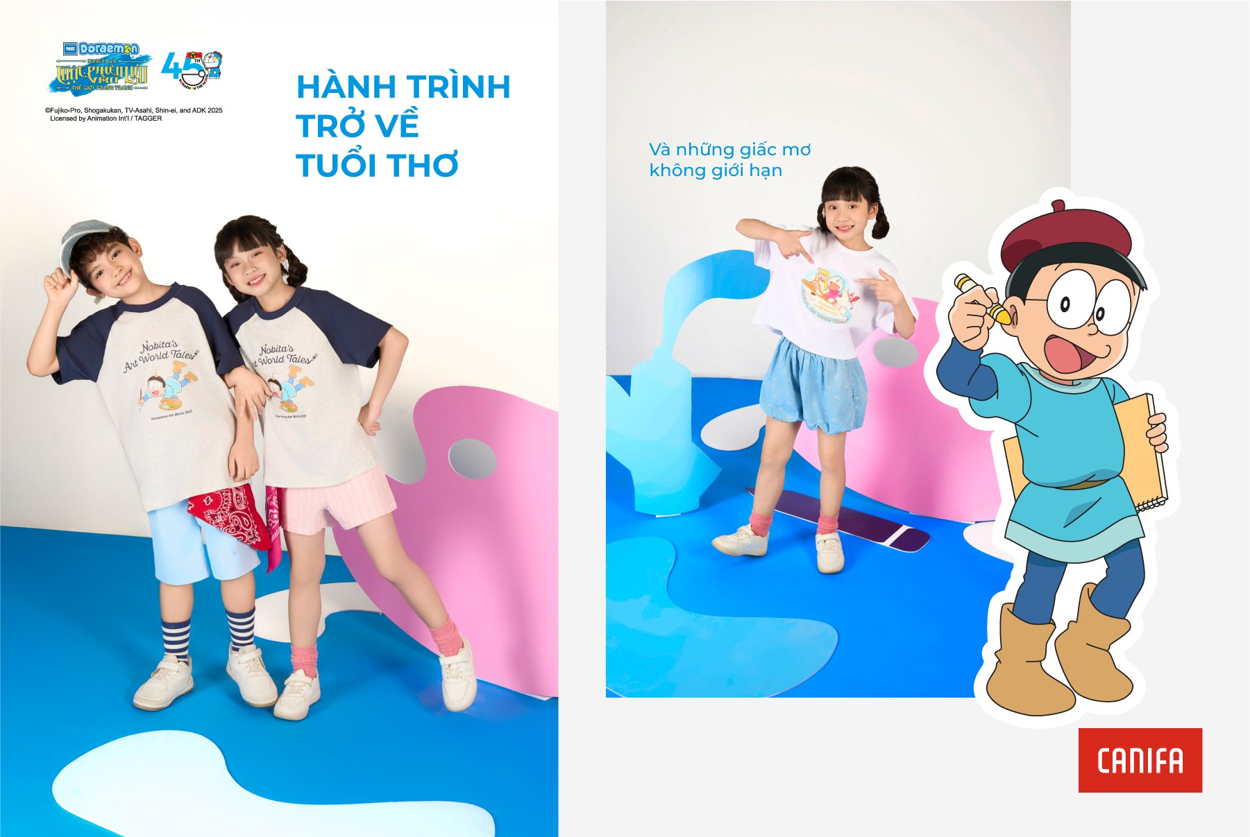Khám phá mùa hè rực rỡ tại Canifa cùng loạt nhân vật Stitch nghịch ngợm, Doraemon và những người bạn!- Ảnh 8. Khám phá mùa hè rực rỡ tại Canifa cùng loạt nhân vật Stitch nghịch ngợm, Doraemon và những người bạn!- Ảnh 8.