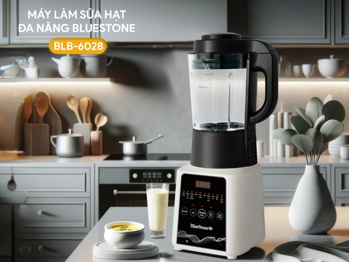 Bí quyết giúp sữa hạt mịn, không cần lọc từ máy làm sữa hạt BlueStone- Ảnh 4. Bí quyết giúp sữa hạt mịn, không cần lọc từ máy làm sữa hạt BlueStone- Ảnh 4.