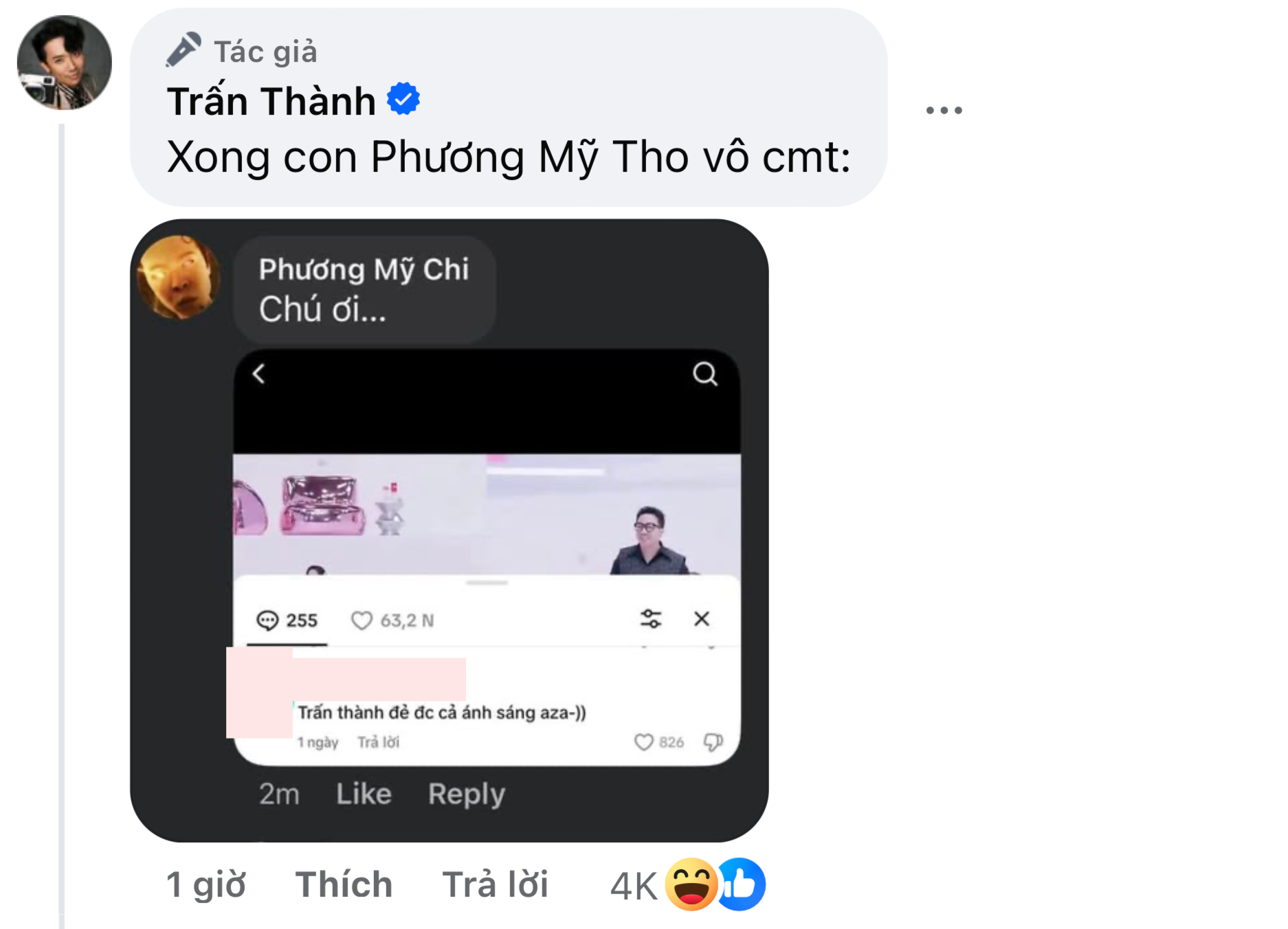 Nhận tin nhắn từ 1 sao nữ đang hot, Trấn Thành đọc đến dòng cuối liền thốt lên: "Câm miệng chứ cãi gì nữa"- Ảnh 3. Nhận hi88.com là gì nhắn từ 1 sao nữ đang hot, Trấn Thành đọc đến dòng cuối liền thốt lên: "Câm miệng chứ cãi gì nữa"- Ảnh 3.