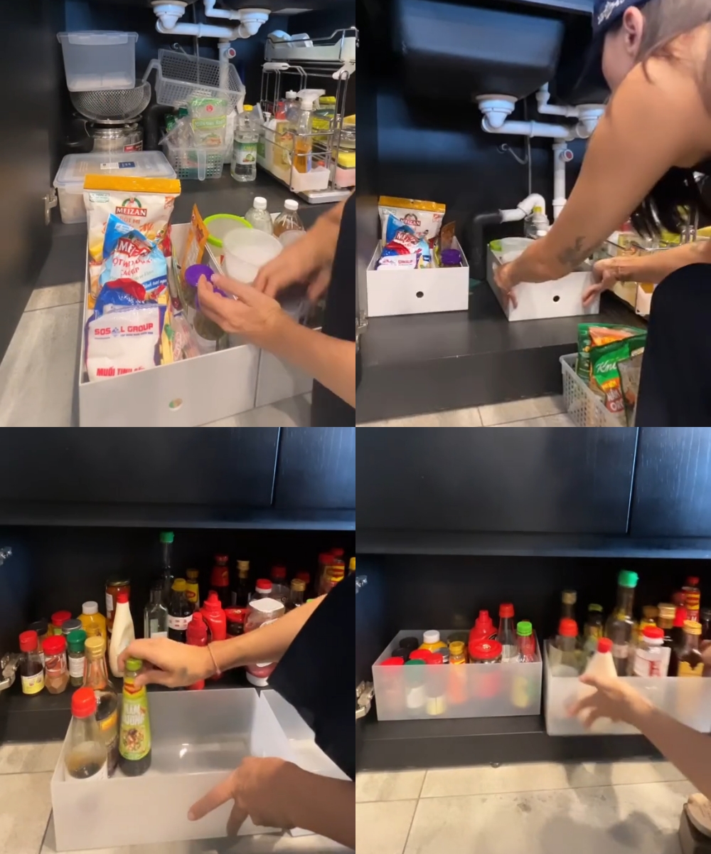 Ở nhà siêu sang nhưng Ngô Thanh Vân cũng mê dọn đồ, sắm loạt khay kệ sắp xếp đâu vào đó- Ảnh 5. Ở nhà siêu sang nhưng Ngô Thanh Vân cũng mê dọn đồ, sắm loạt khay kệ sắp xếp đâu vào đó- Ảnh 5.