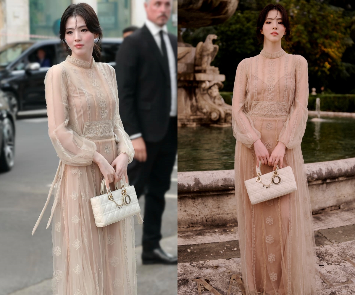 Han So Hee vẫn bị Dior "phân biệt đối xử", diện váy cũ từ 4 năm trước Angelababy từng mặc- Ảnh 2. Han So Hee vẫn bị hi88 gg "phân biệt đối xử", diện váy cũ từ 4 năm trước Angelababy từng mặc- Ảnh 2.