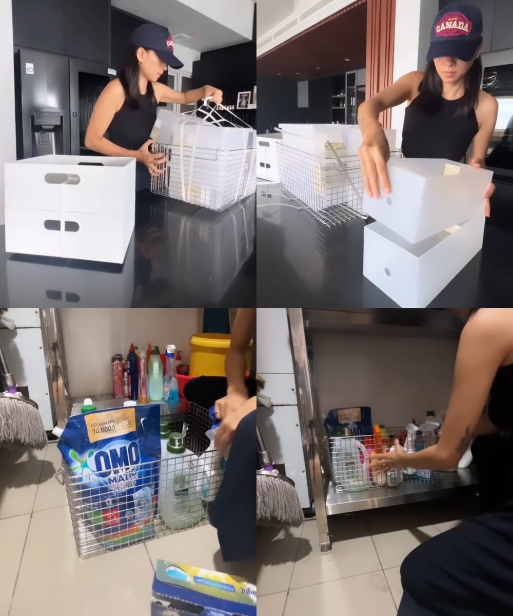 Ở nhà siêu sang nhưng Ngô Thanh Vân cũng mê dọn đồ, sắm loạt khay kệ sắp xếp đâu vào đó- Ảnh 4. Ở nhà siêu sang nhưng Ngô Thanh Vân cũng mê dọn đồ, sắm loạt khay kệ sắp xếp đâu vào đó- Ảnh 4.