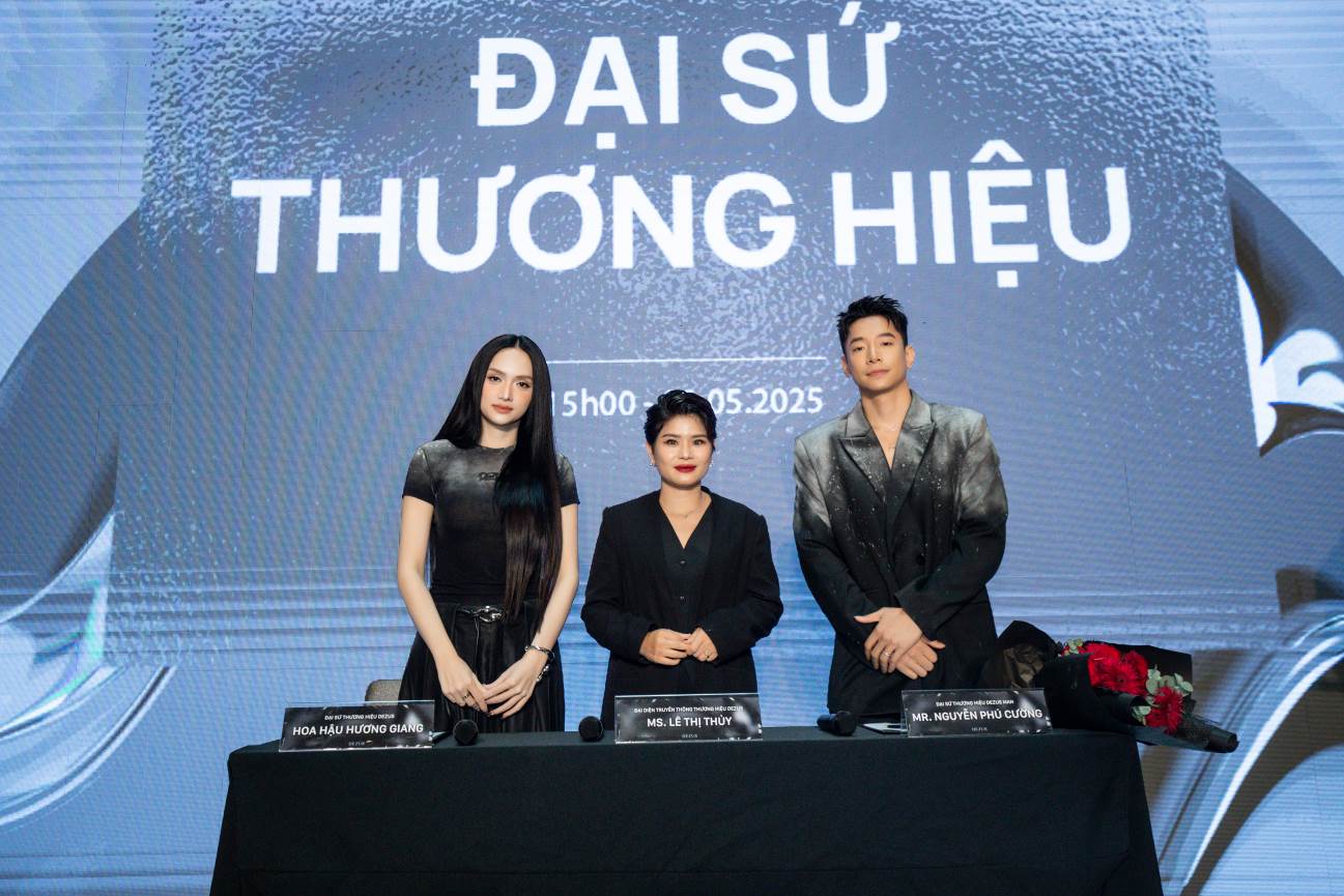 Dezus - thương hiệu thời trang nhanh của Việt Nam công bố Hoa hậu Hương Giang và CEO Phú Cường là đại sứ- Ảnh 2. Dezus - thương hiệu thời hi88. com của Việt Nam công bố Hoa hậu Hương Giang và CEO Phú Cường là đại sứ- Ảnh 2.