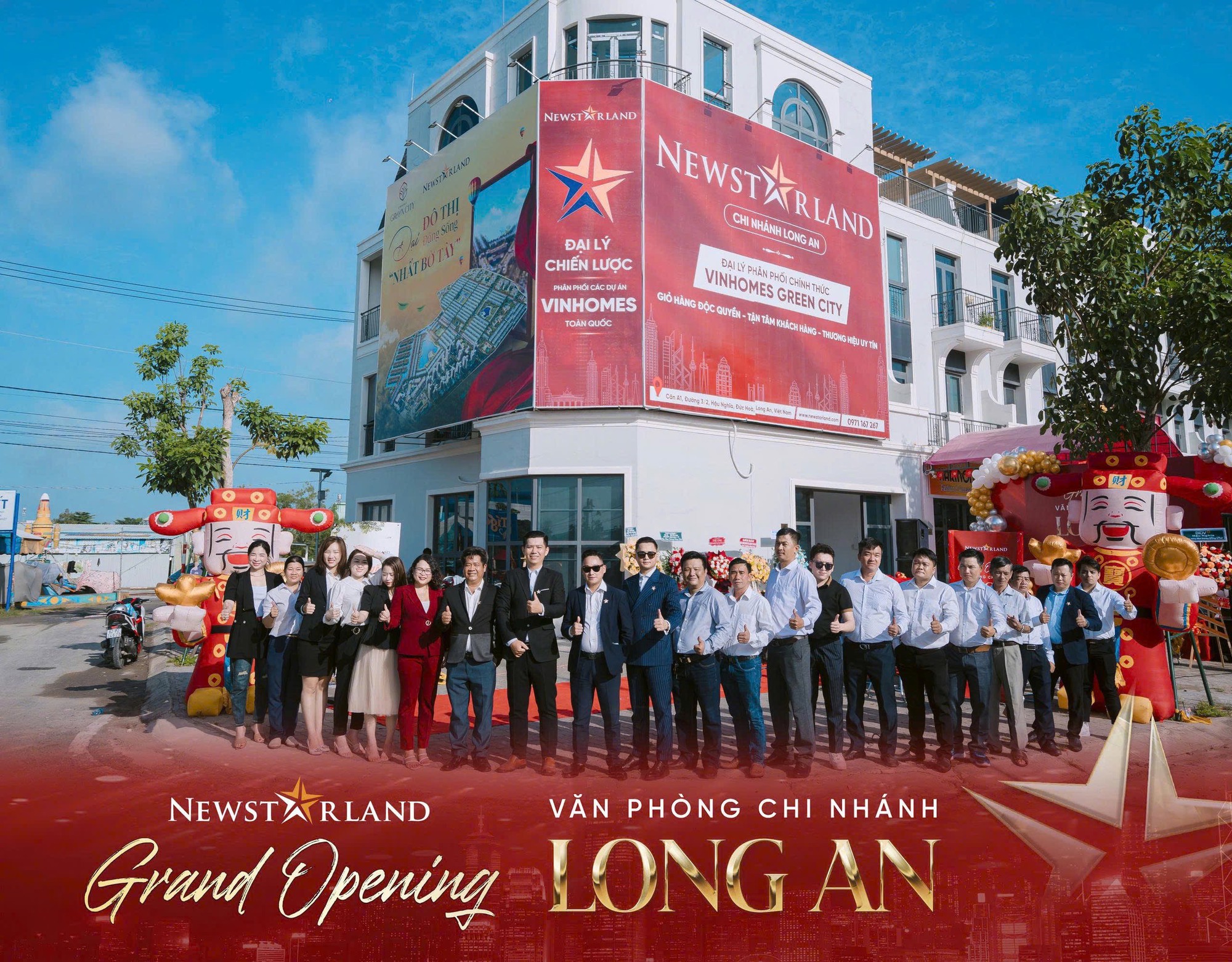 NewstarLand khai trương văn phòng Long An, chinh phục đỉnh cao cùng Vinhomes Green City- Ảnh 3. NewstarLand khai trương văn phòng Long An, chinh phục đỉnh cao cùng hi88.com đăng nhập- Ảnh 3.