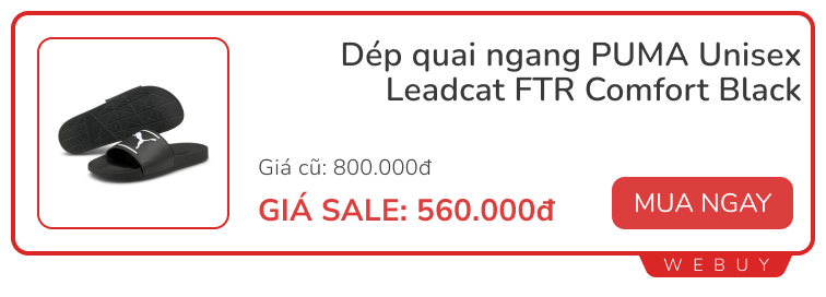 Puma, adidas, Goya, Coolmate sale đến 65%: Giày dép, túi xách, quần áo hàng hiệu... chỉ từ 49.000đ- Ảnh 4. Puma, adidas, Goya, Coolmate sale đến 65%: Giày dép, túi xách, quần áo hàng hiệu... chỉ từ 49.000đ- Ảnh 4.