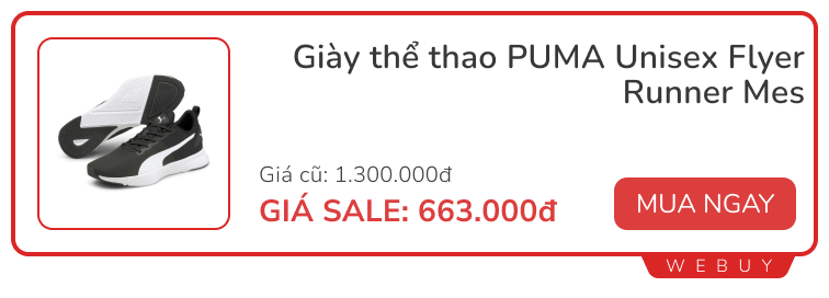 Puma, adidas, Goya, Coolmate sale đến 65%: Giày dép, túi xách, quần áo hàng hiệu... chỉ từ 49.000đ- Ảnh 1. Puma, adidas, Goya, Coolmate sale đến 65%: Giày dép, túi xách, quần áo hàng hiệu... chỉ từ 49.000đ- Ảnh 1.