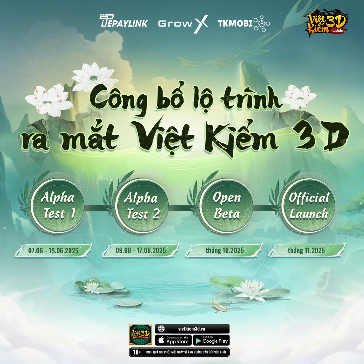 Alpha Test lần 1 - Việt Kiếm 3D Mobile chính thức khai mở từ 14h ngày 7/6/2025- Ảnh 3. Alpha Test lần 1 - Việt Kiếm tải app hi88 chính thức khai mở từ 14h ngày 7/6/2025- Ảnh 3.