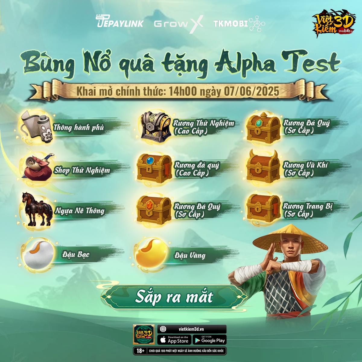 Alpha Test lần 1 - Việt Kiếm 3D Mobile chính thức khai mở từ 14h ngày 7/6/2025- Ảnh 4. Alpha Test lần 1 - Việt Kiếm tải app hi88 chính thức khai mở từ 14h ngày 7/6/2025- Ảnh 4.