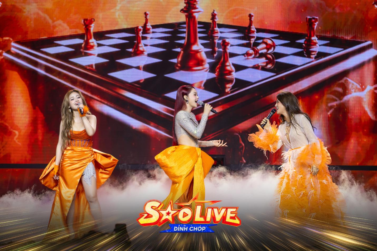 Sân khấu Sao Live Đỉnh Chóp: hi88.com là gì Hằng múa mưa slay hết nấc, Bùi Lan Hương và Dương Hoàng Yến khoe vocal đỉnh cao- Ảnh 5.