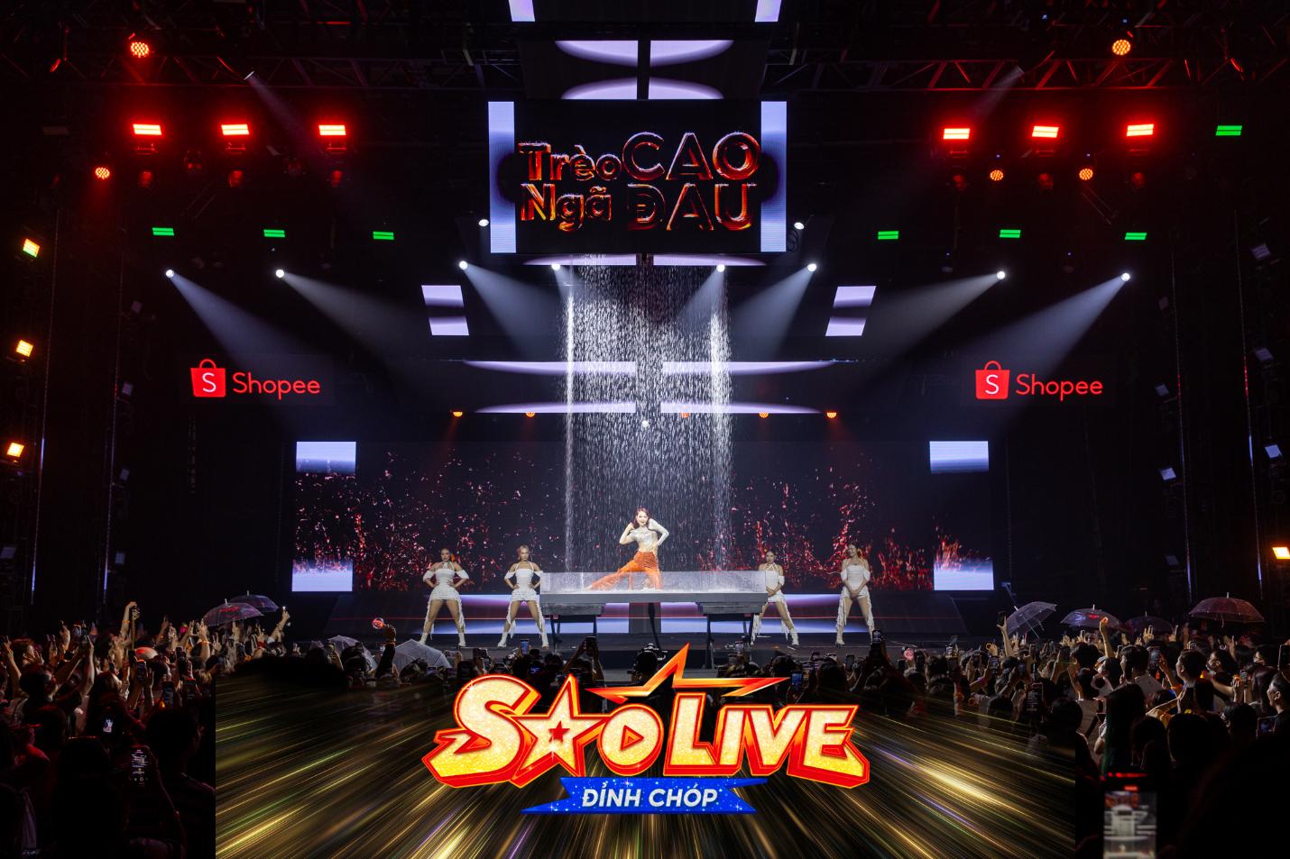 Sân khấu Sao Live Đỉnh Chóp: hi88.com là gì Hằng múa mưa slay hết nấc, Bùi Lan Hương và Dương Hoàng Yến khoe vocal đỉnh cao- Ảnh 7.