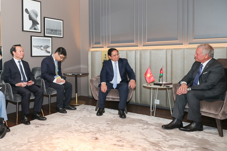 Thủ tướng Phạm Minh Chính hội kiến Quốc vương Jordan- Ảnh 2. Thủ tướng Phạm Minh Chính hội kiến Quốc vương Jordan- Ảnh 2.