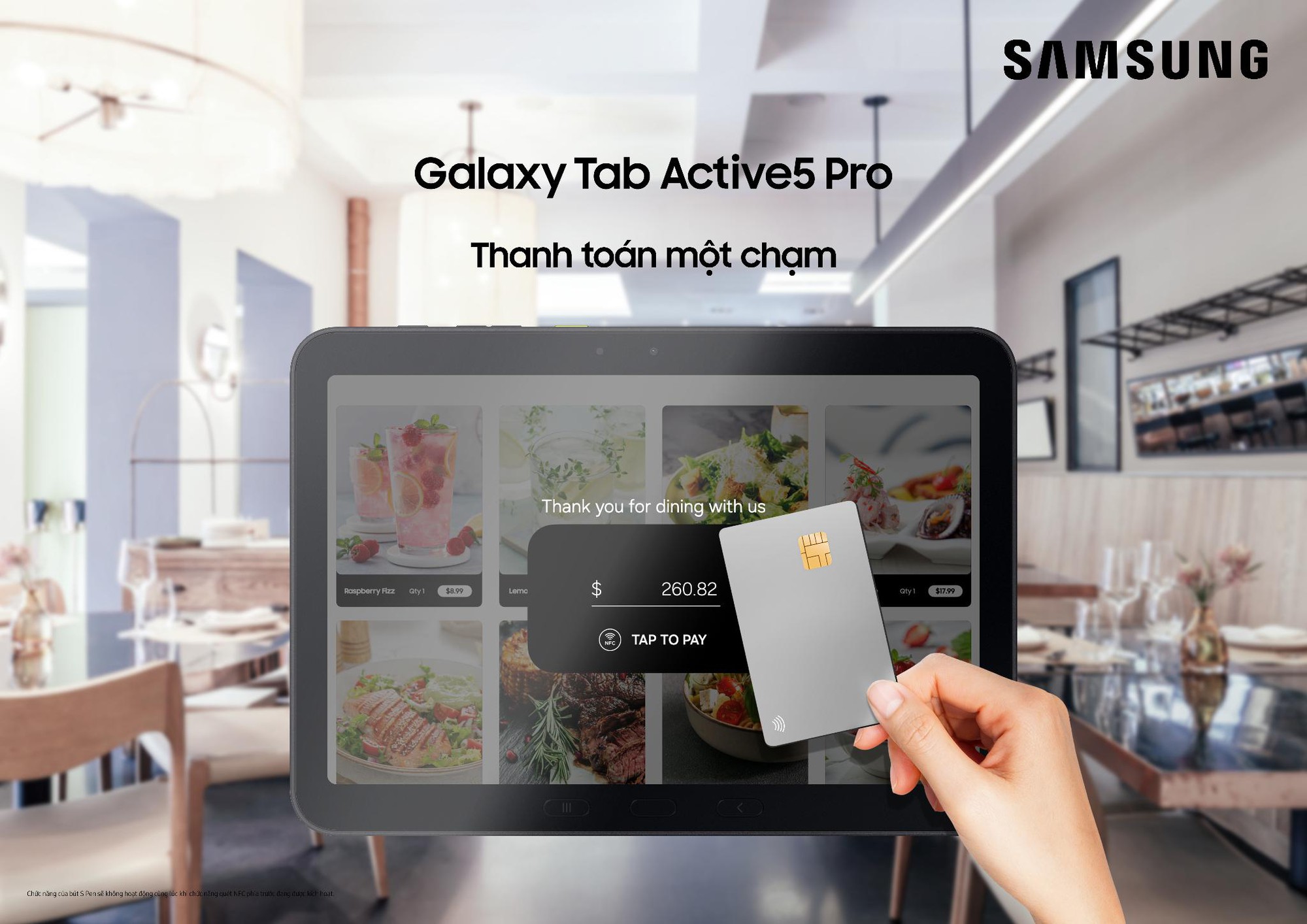 Galaxy XCover7 Pro và Tab Active5 Pro thúc đẩy trải nghiệm số trong ngành dịch vụ- Ảnh 2.