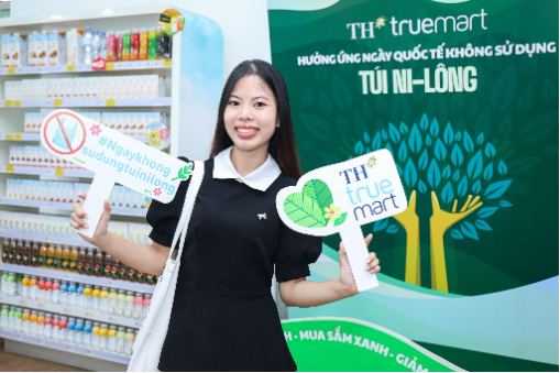 Hưởng ứng Ngày không túi ni-lông, TH true mart trở thành "địa chỉ xanh" cho thế hệ tiêu dùng văn minh- Ảnh 1.