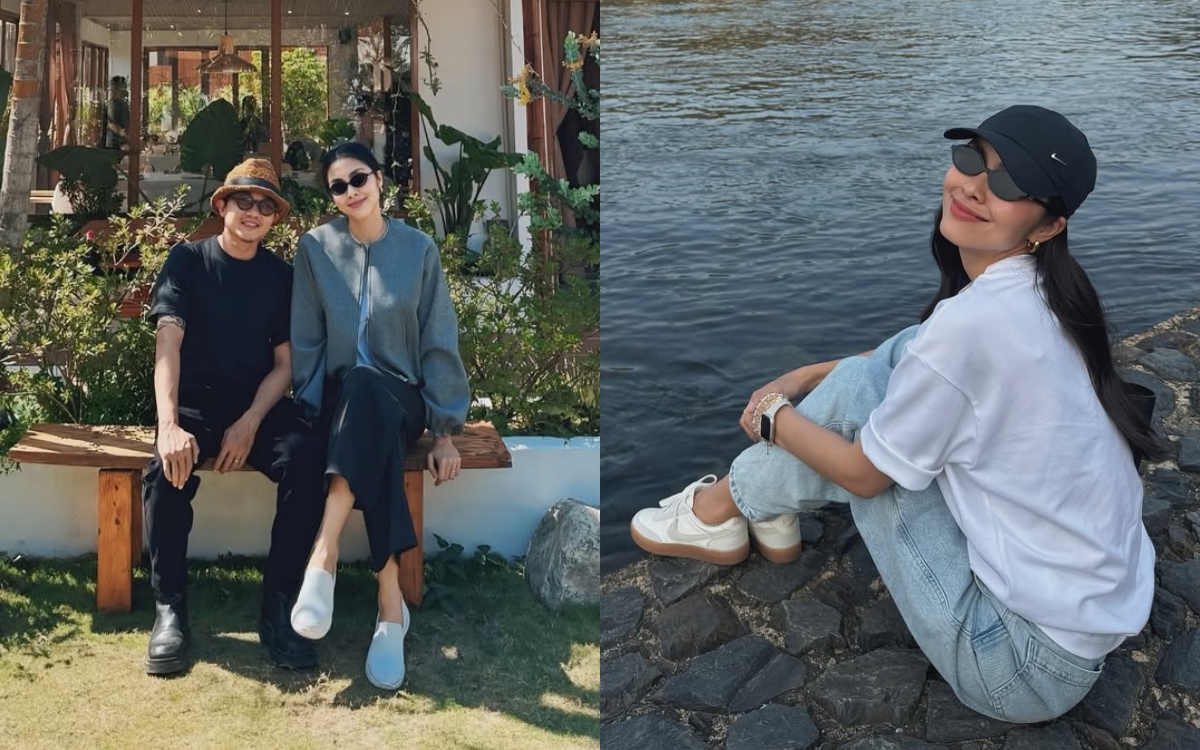 Hà Tăng diện đi diện lại 1 kiểu giày mà vẫn đẹp chuẩn style "old money"- Ảnh 3. Hà Tăng diện đi diện lại 1 kiểu giày mà vẫn đẹp chuẩn style "old money"- Ảnh 3.