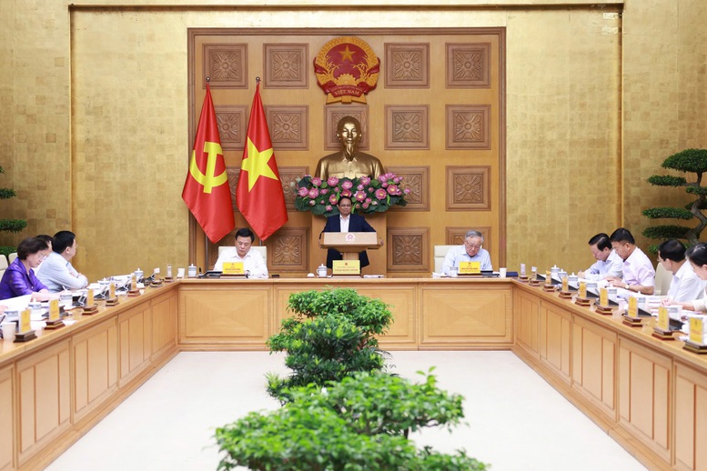 Thủ tướng chủ trì cuộc họp về các tài liệu của Tiểu ban Kinh tế-xã hội Đại hội XIV- Ảnh 2. Thủ tướng chủ trì cuộc họp về các tài liệu của Tiểu ban Kinh tế-xã hội Đại hội XIV- Ảnh 2.