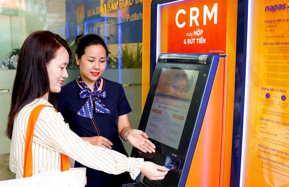 SHB ra mắt máy CRM - “điểm chạm” giao dịch mới cho khách hàng- Ảnh 1.