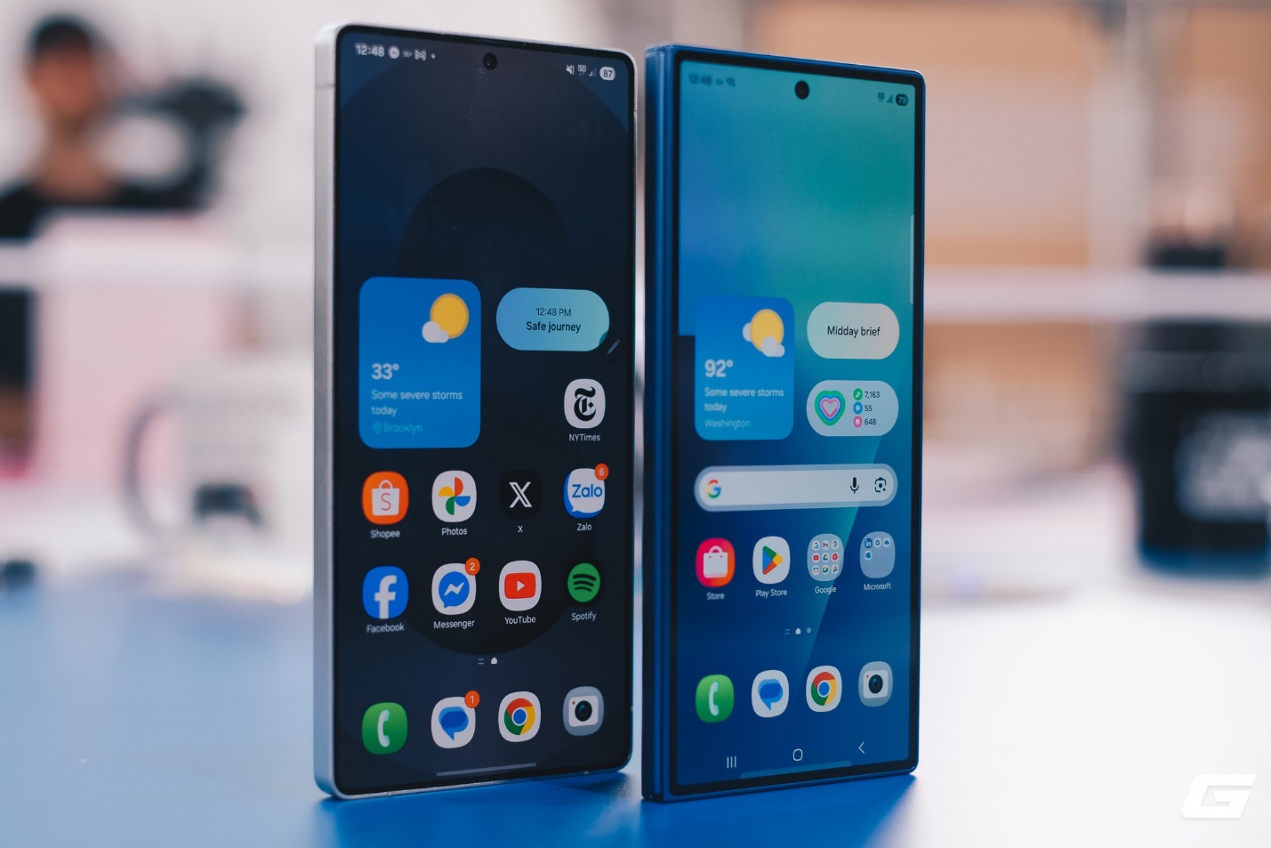Trên tay Galaxy Zfold7 tại New York: Mở ra chương mới của điện thoại gập- Ảnh 13. Trên tay Galaxy Zfold7 tại New York: Mở ra chương mới của điện thoại gập- Ảnh 13.