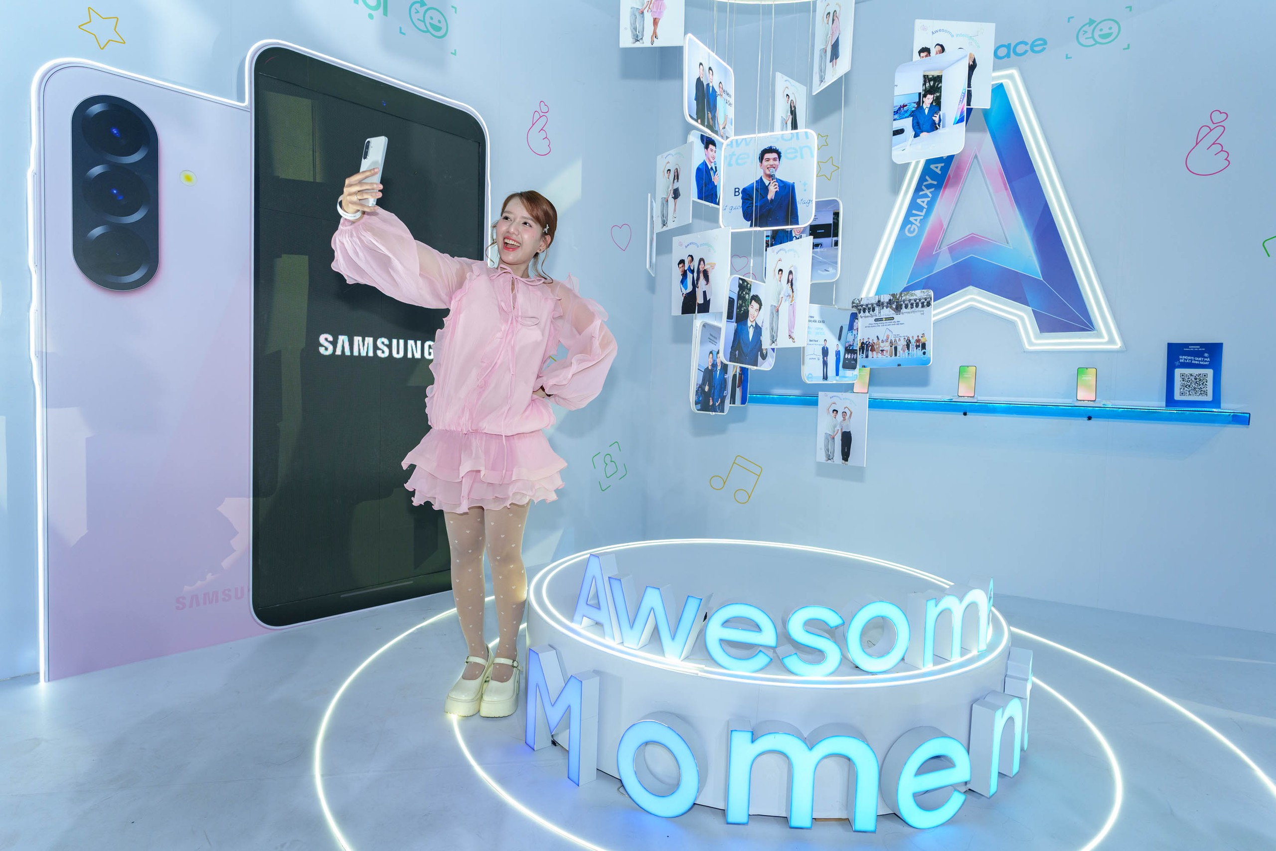 Sài Gòn nhuộm hồng trong sự kiện Meet & Greet cùng HIEUTHUHAI và Galaxy A56 5G- Ảnh 5.