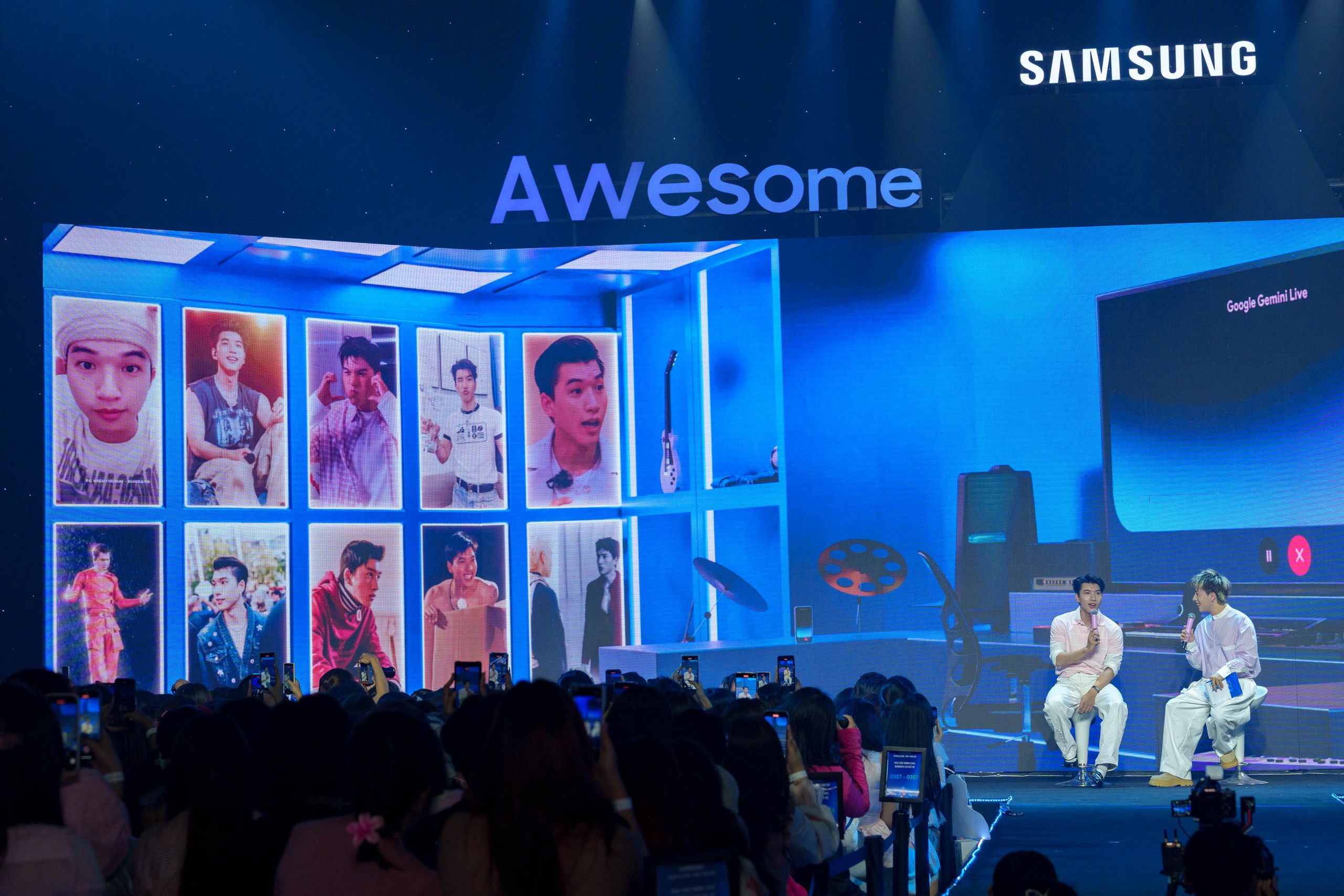 Sài Gòn nhuộm hồng trong sự kiện Meet & Greet cùng HIEUTHUHAI và Galaxy A56 5G- Ảnh 12.