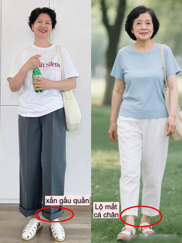 Phụ nữ trung niên muốn mặc đẹp trẻ trung, hãy thử ngay những kiểu phối đồ này- Ảnh 4. Phụ nữ trung niên muốn mặc đẹp trẻ trung, hãy thử ngay những kiểu phối đồ này- Ảnh 4.