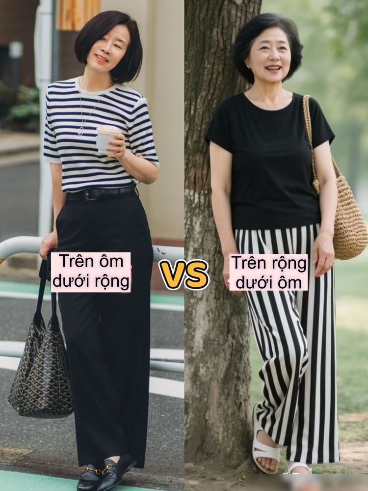 Phụ nữ trung niên muốn mặc đẹp trẻ trung, hãy thử ngay những kiểu phối đồ này- Ảnh 9. Phụ nữ trung niên muốn mặc đẹp trẻ trung, hãy thử ngay những kiểu phối đồ này- Ảnh 9.