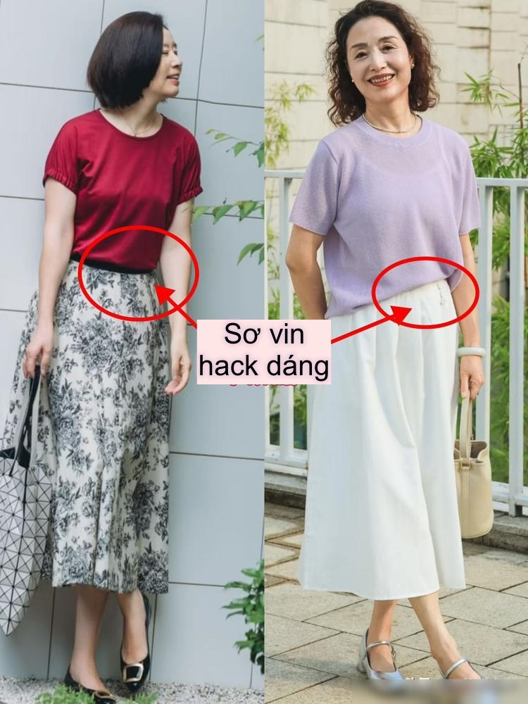 Phụ nữ trung niên muốn mặc đẹp trẻ trung, hãy thử ngay những kiểu phối đồ này- Ảnh 3. Phụ nữ trung niên muốn mặc đẹp trẻ trung, hãy thử ngay những kiểu phối đồ này- Ảnh 3.