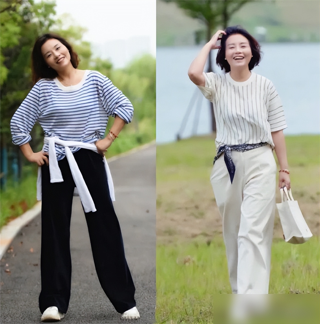 Tạm biệt áo thun, quần ngắn: Phụ nữ trung niên muốn mặc đẹp trẻ trung, hãy thử ngay những kiểu phối đồ này- Ảnh 7. Tạm biệt áo thun, quần ngắn: Phụ nữ trung niên muốn mặc đẹp trẻ trung, hãy thử ngay những kiểu phối đồ này- Ảnh 7.