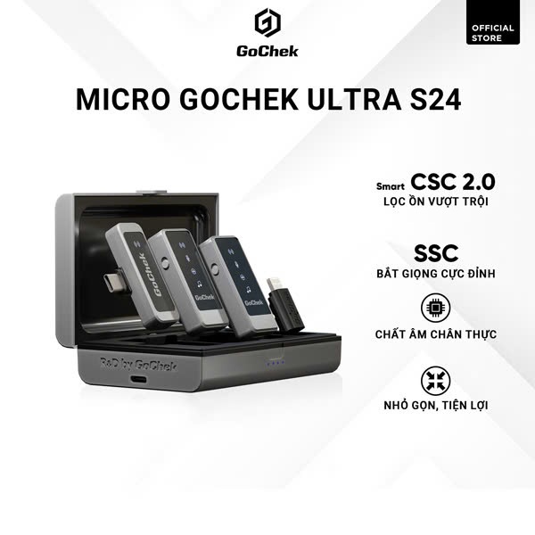 GoChek - Vật bất ly thân của giới sáng tạo nội dung với âm thanh chất lượng cao, giá trong tầm tay- Ảnh 1. GoChek - Vật bất ly thân của giới sáng tạo nội dung với âm thanh chất lượng cao, giá trong tầm tay- Ảnh 1.