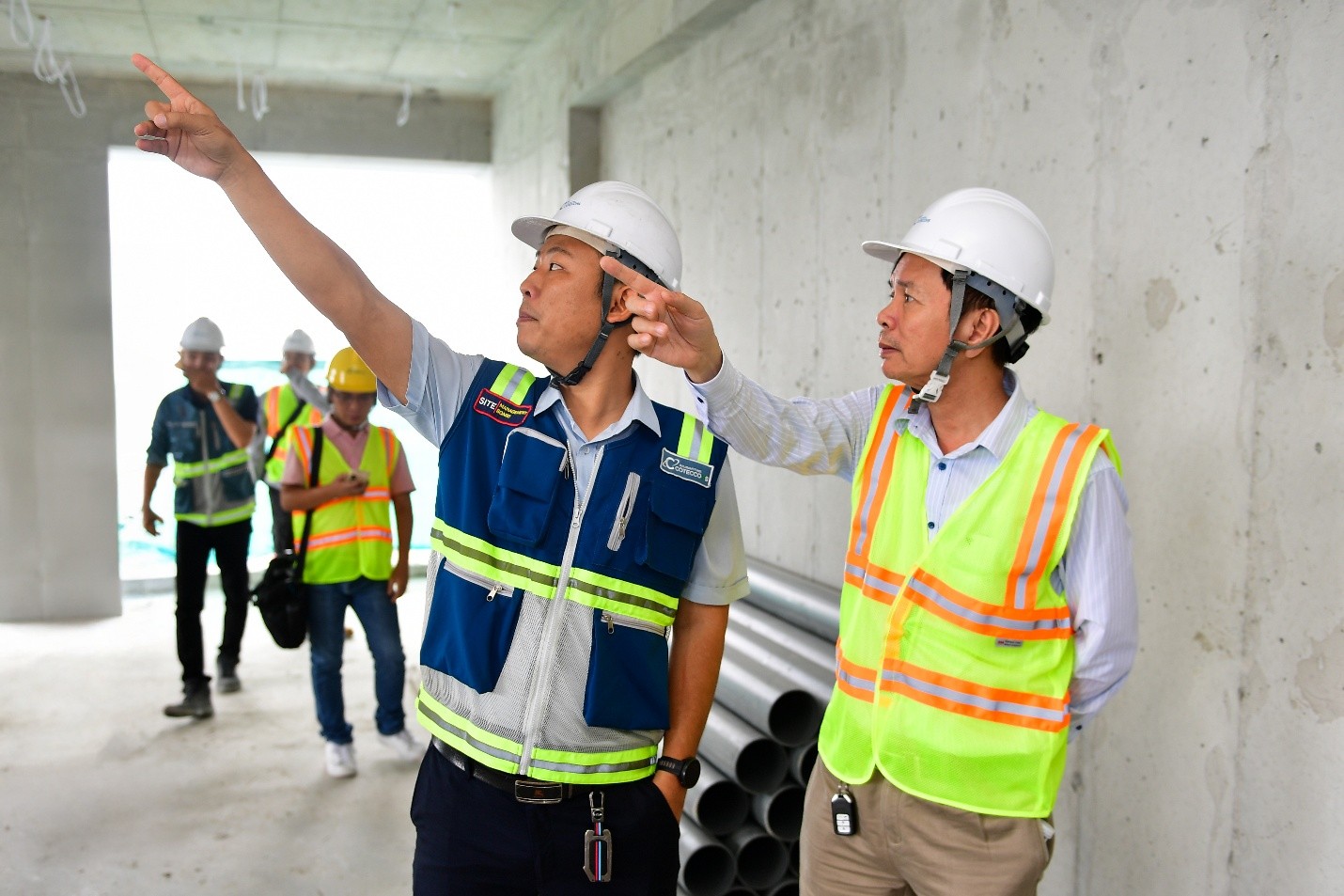 Một ngày trải nghiệm công trường The Emerald 68, cư dân đánh giá gì về chất lượng xây dựng?- Ảnh 3.