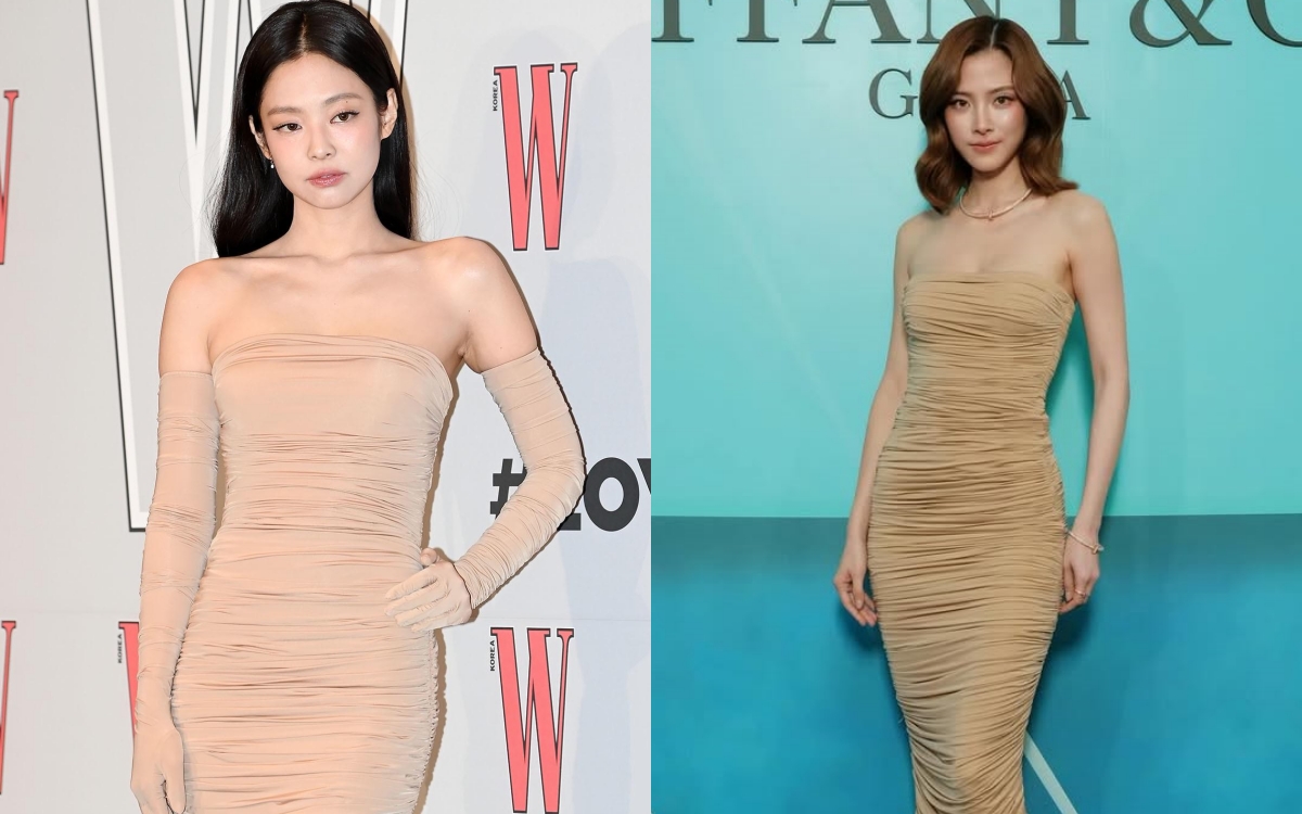 Baifern Pimchanok và hi88.com so kè khó phân thắng bại khi diện cùng 1 chiếc đầm- Ảnh 1.