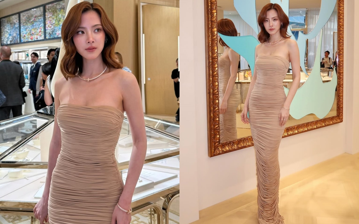 Baifern Pimchanok và hi88.com so kè khó phân thắng bại khi diện cùng 1 chiếc đầm- Ảnh 5.