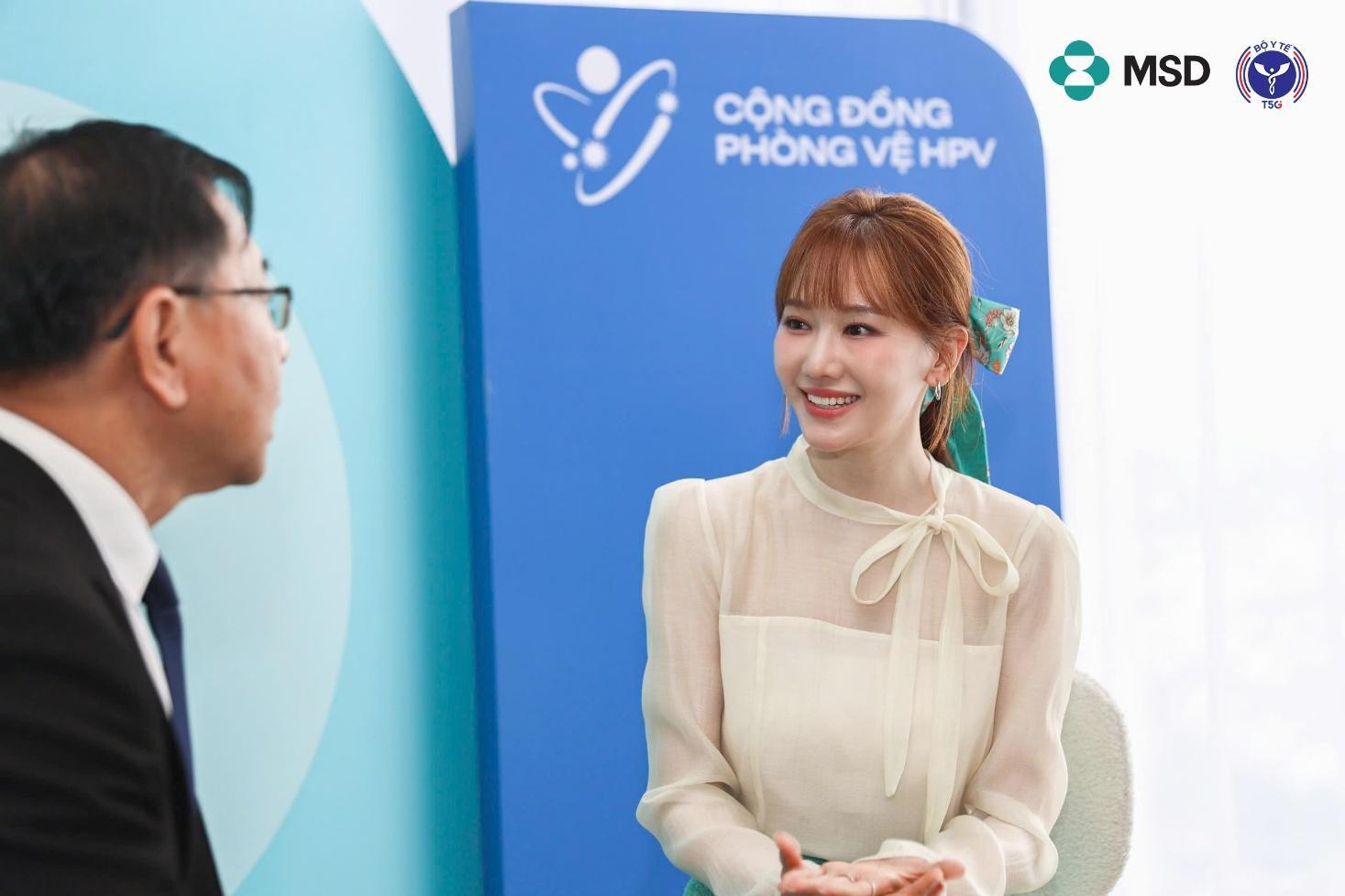 Hari Won tham gia chiến dịch “Vì một Việt Nam không gánh nặng bởi HPV”- Ảnh 1. hi88 hi880 chiến dịch “Vì một Việt Nam không gánh nặng bởi HPV”- Ảnh 1.
