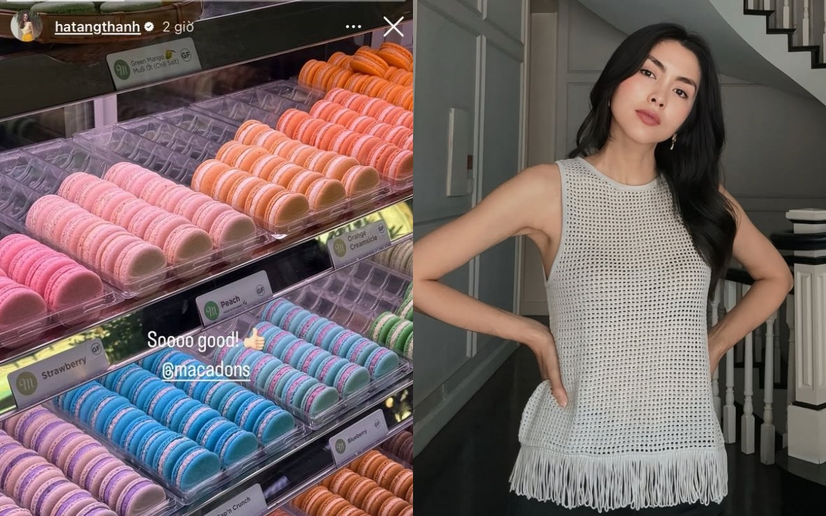 Hà Tăng nức nở khen 1 chiếc bánh: 100 nghìn được 1 chiếc bé xíu bằng 3 ngón tay- Ảnh 2. Hà Tăng nức nở hi88 gg 1 chiếc bánh: 100 nghìn được 1 chiếc bé xíu bằng 3 ngón tay- Ảnh 2.