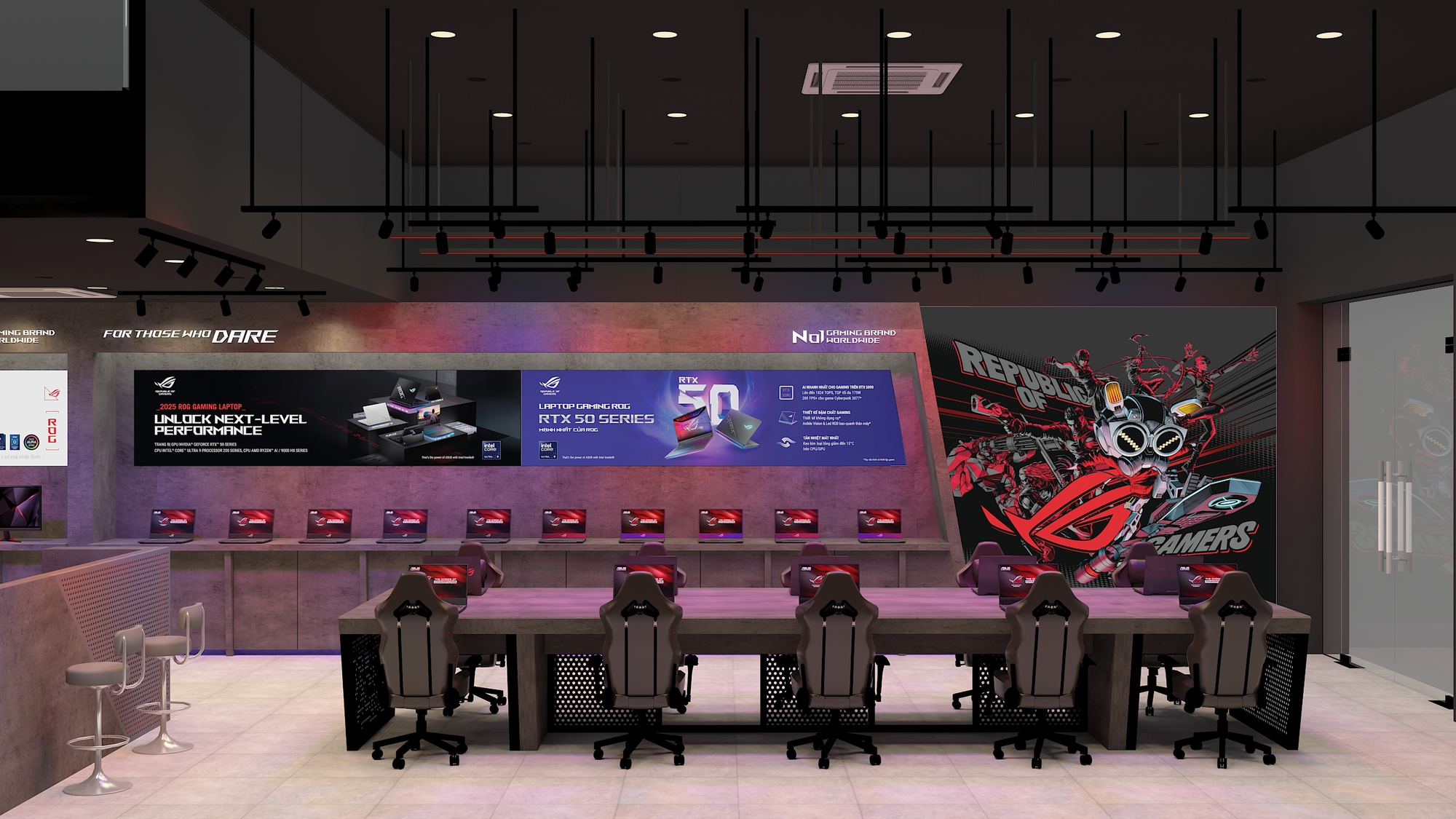 ASUS kết hợp An Phát Computer khai trương ROG Exclusive Store đầu tiên tại TP.HCM- Ảnh 1.