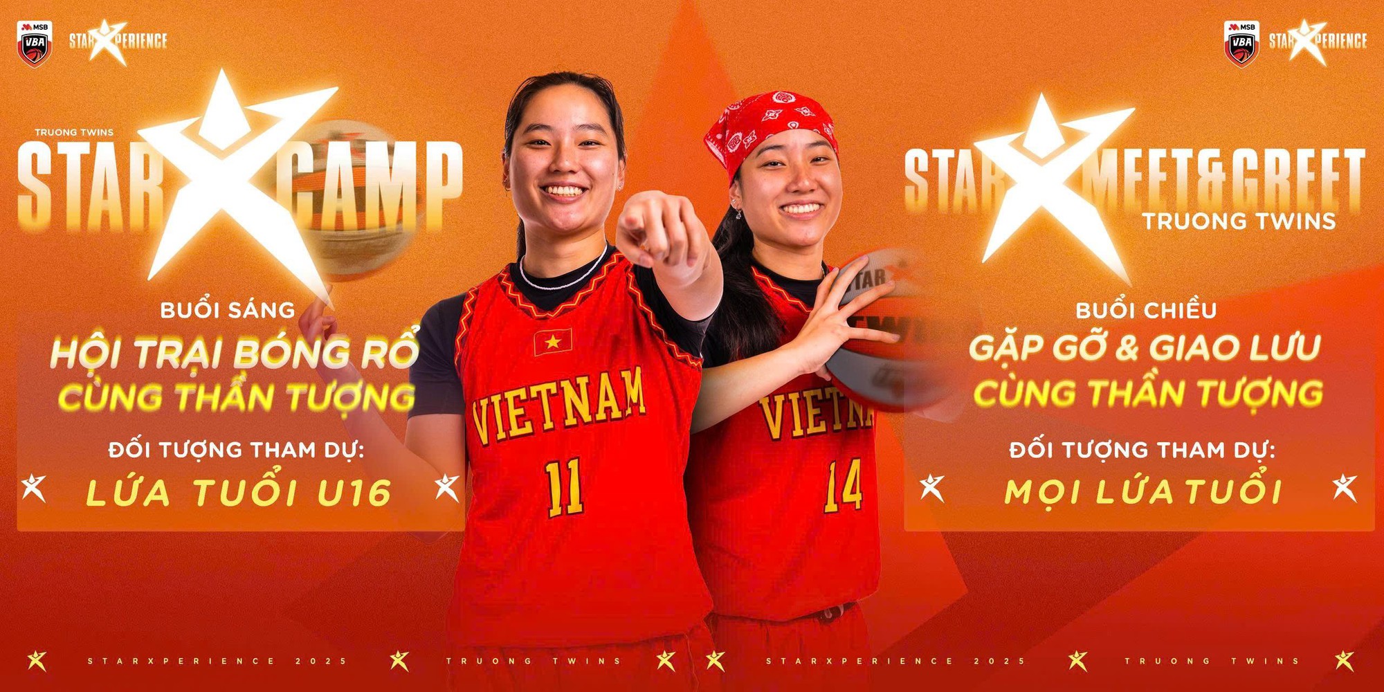VBA StarXperience 2025 - sự kiện không thể bỏ lỡ của fan bóng rổ- Ảnh 2. VBA StarXperience 2025 - sự kiện không thể bỏ lỡ của fan bóng rổ- Ảnh 2.