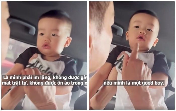 Quý tử của Quang Minh ngơ ngác vì bị ba “mắng”, sinh ra ở vạch đích nhưng không được cưng chiều- Ảnh 1. Quý tử của Quang Minh ngơ ngác vì bị ba “mắng”, sinh ra ở vạch đích nhưng không được cưng chiều- Ảnh 1.