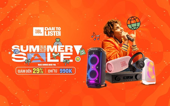 JBL Summer Sale – Rực cháy mùa hè cùng âm nhạc đỉnh cao, ưu đãi cực sốc- Ảnh 1.