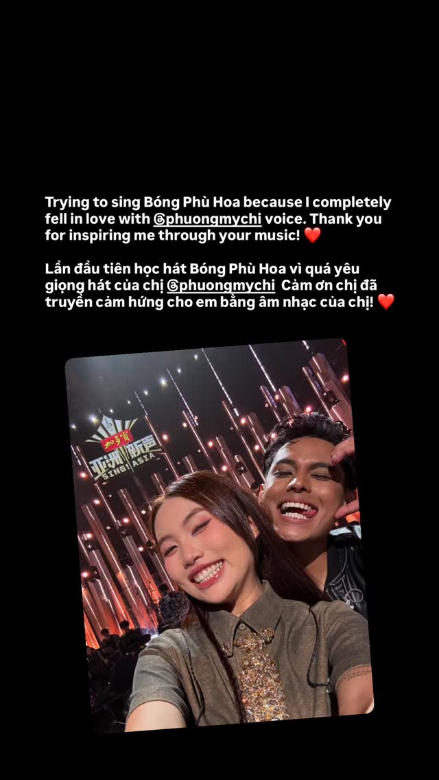 Nam thí sinh Sing! Asia thổ lộ tình cảm với Phương Mỹ Chi, cover hit Vpop Top 1 Trending hay hơn bản gốc?- Ảnh 1. Nam thí sinh Sing! Asia thổ lộ tình cảm với Phương Mỹ hi88.con, cover hit Vpop Top 1 Trending hay hơn bản gốc?- Ảnh 1.