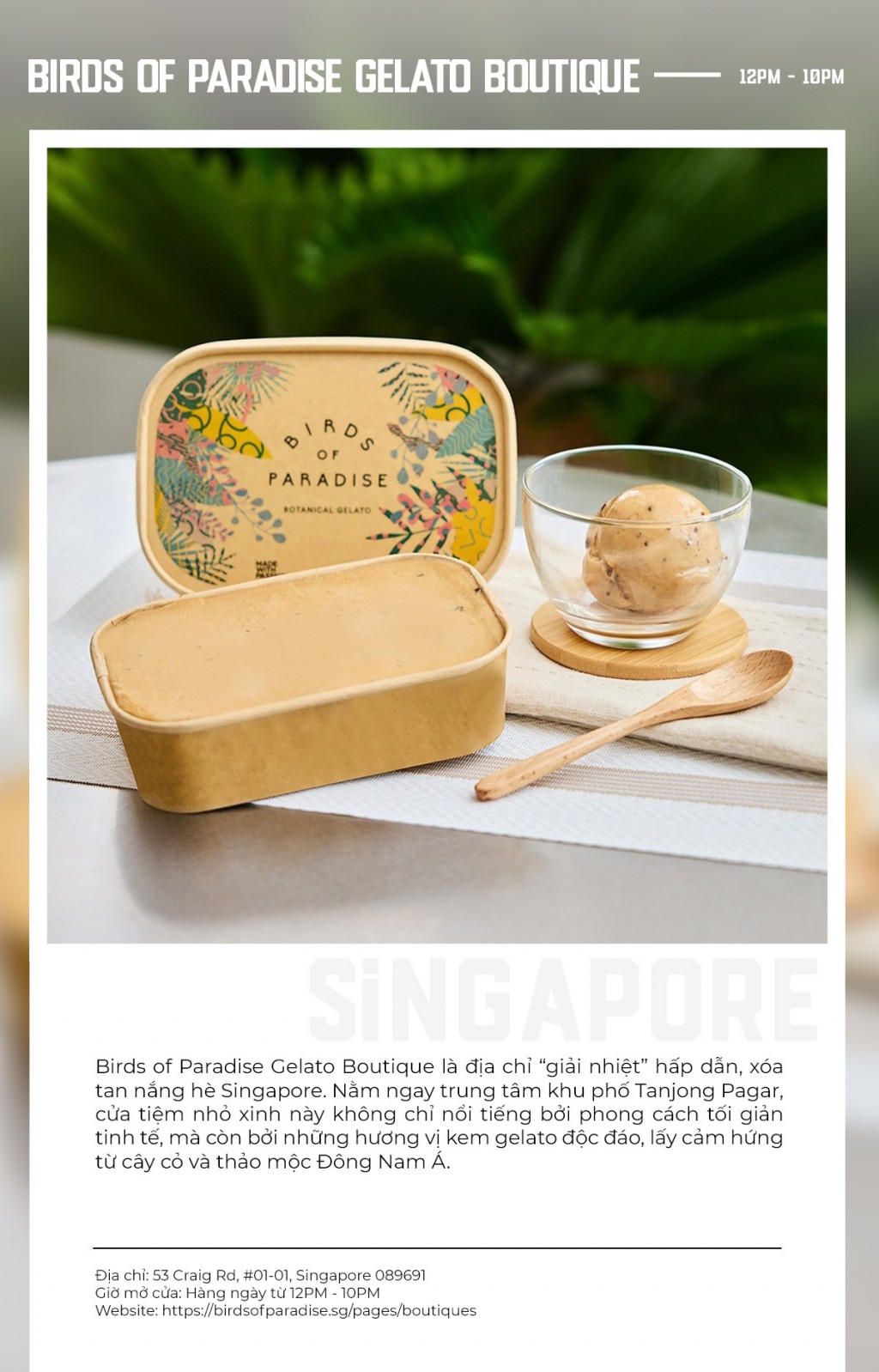 Note ngay loạt món “giải nhiệt” cho mùa hè tại Singapore- Ảnh 2. Note ngay loạt món “giải nhiệt” cho mùa hè tại Singapore- Ảnh 2.
