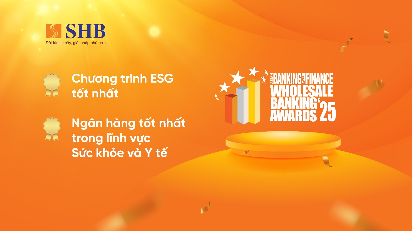 SHB nhận 4 giải thưởng lớn tại Asian Banking & Finance Awards 2025- Ảnh 1. SHB nhận 4 giải thưởng lớn tại Asian Banking & Finance Awards 2025- Ảnh 1.