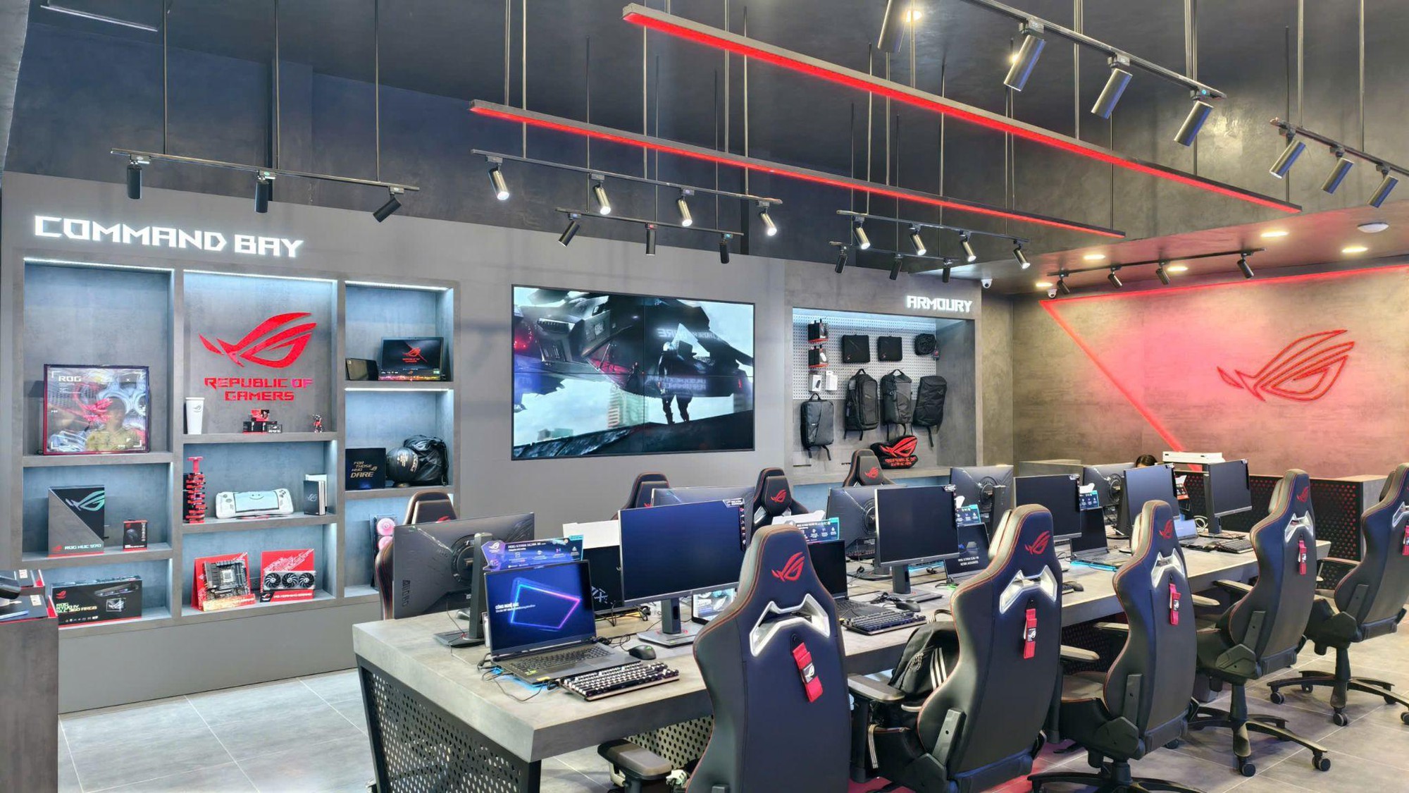 Teasing ROG Exclusive Store: Những hình ảnh đầu tiên tiết lộ không gian trải nghiệm gaming đỉnh cao- Ảnh 4. Teasing ROG Exclusive Store: Những hình ảnh đầu tiên tiết lộ không truc tiep bong da vtv6 trải nghiệm gaming đỉnh cao- Ảnh 4.