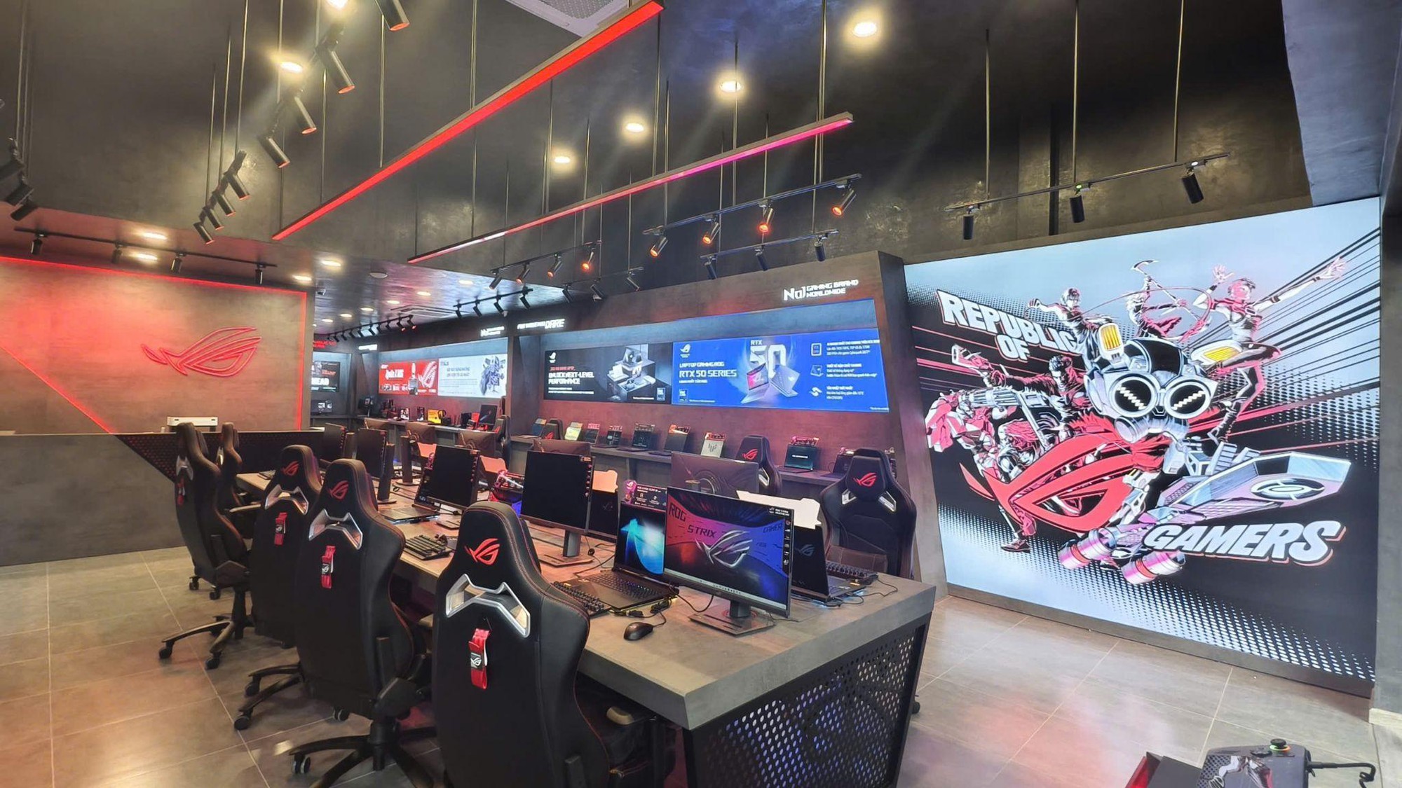 Teasing ROG Exclusive Store: Những hình ảnh đầu tiên tiết lộ không gian trải nghiệm gaming đỉnh cao- Ảnh 2. Teasing ROG Exclusive Store: Những hình ảnh đầu tiên tiết lộ không truc tiep bong da vtv6 trải nghiệm gaming đỉnh cao- Ảnh 2.