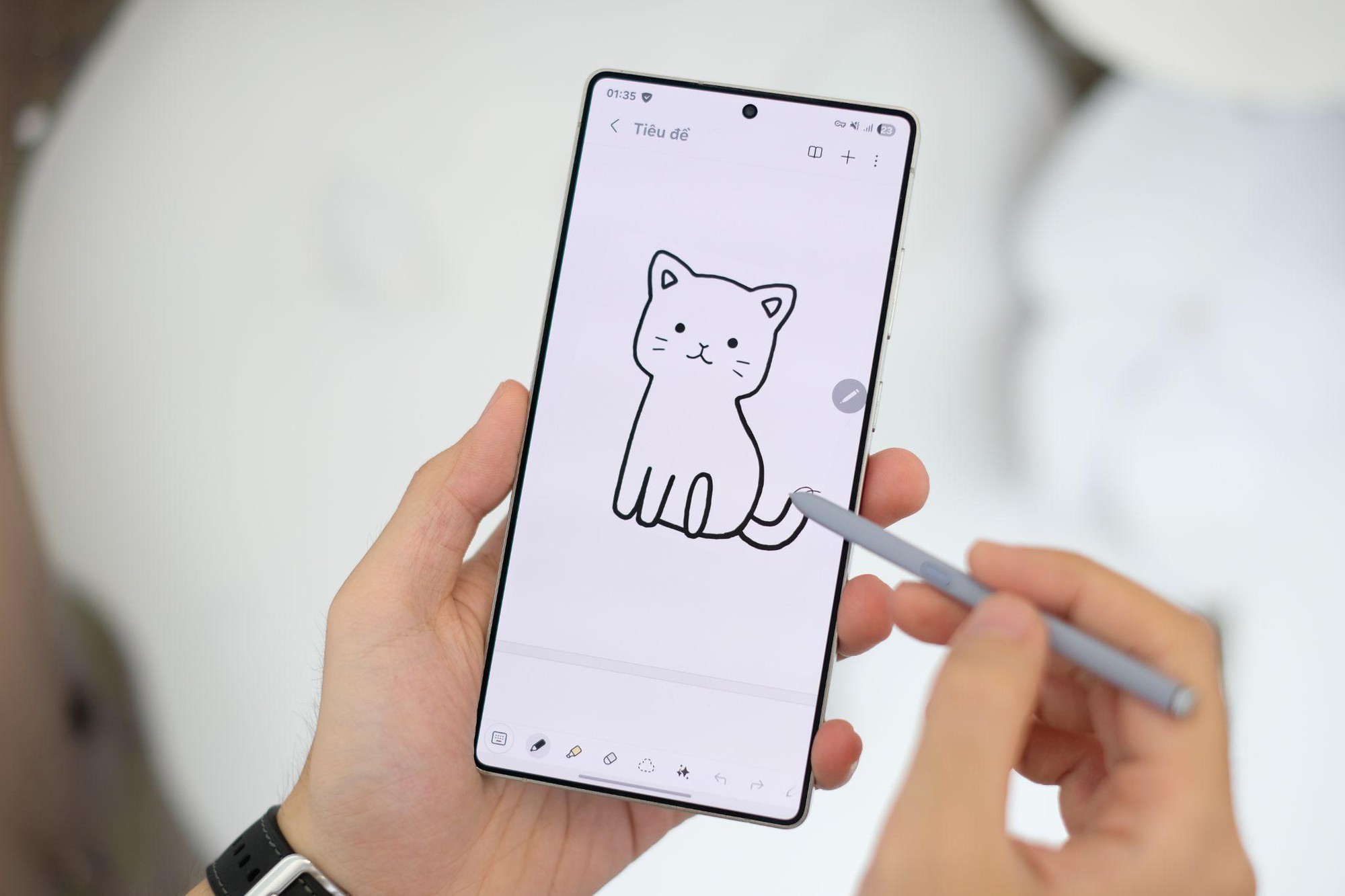 Không cần là họa sĩ, ai cũng tận dụng được bút S Pen trên nhà cái hi88 nhờ Galaxy AI- Ảnh 1.